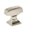 Amerock Mulholland 1-1/4 inch 32mm Length Polished Nickel Cabinet Knob 2000729 - alternate 1