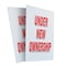 Signmission Under New Ownership, Plastic Signs Only 24 Inch x 36 Inch, Corrugated Plastic, 2PK CSB-2436-2PACK-Under New Ownership - alternate 1