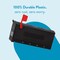 Architectural Mailboxes Patriot Medium Plastic Post-Mount Mailbox, Black GMB505BAM - alternate 3