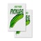 Signmission Fried Pickles, Vinyl Decals Only 24 Inch x 36 Inch, Vinyl Decal, 2PK DSB-2436-2PACK-Fried Pickles - alternate 1