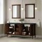 James Martin Vanities Kinnsden 72" Double Vanity, Sable Oak w/ 3 CM Charcoal Soapstone Silestone Top D680-V72-SBK-3CSP - alternate 2