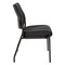 Office Star Products 837 Series Padded Armless Visitor's Chair, Black 83720-231 - alternate 3