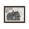 Homeroots SIMPLE & GOOD BARN Black Framed Print Wall Art 529769 - alternate 2