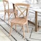 Flash Furniture Advantage Driftwood X-Back Chair X-BACK-DRIFT - alternate 8