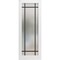 Sartodoors Slab Barn Door Panel Frosted Glass Lite Planum 2112 White Solid Core Modern Interior PLANUM2112S-WS-28 x 80 - alternate 1