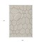 Homeroots 9' X 12' Beige And Brown Abstract Washable Indoor Outdoor Area Rug 600514 - alternate 3
