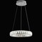 Jonathan Y Reese 15.7" Adjustable Integrated LED Metal/Crystal Pendant, Chrome/Clear JYL7218A - alternate 7