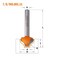 Cmt DECORATIVE BEADING BIT D=1in d=3/8in R=1/8in S=1/2in (PROFILE D) 865.504.11 - alternate 3