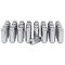 Coyote Wheel Accessories WHEEL INSTALLATION KIT 8 Lug Kit 14 Millimeter x 15 Thread Size 60 Degree Conical Acorn Extra Lo 13K848XL - alternate 1