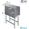 Amgood Recessed Underbar Drainboard - 22.5 in. x 12 in. x 30 in. AMG RUD-2212-Z - alternate 5
