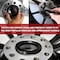 Coyote Wheel Accessories HUB CENTRIC RINGS 6656 Millimeter Inside Diameter 7256 Millimeter Outside Diameter Black Plasti 72-6656 - alternate 4