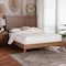 Baxton Studio Noela Platform Bed with Panel Headboard, Queen 268-11140-9408-ZORO - alternate 3