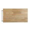 Homeroots Gray and Natural 35in Rolling Kitchen Island With Storage 402561 - alternate 5