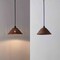 Jonathan Y Hattie 15 in. 1-Light Coastal Bohemian Metal and Woven Rattan LED Pendant Light, Black/Dark Brown JYL5713B - alternate 7