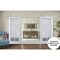 Sartodoors Sturdy Double Barn Door White Solid Core Modern Interior VEREGIO7412DB-S-WS-36 - alternate 1