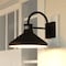 Vaxcel Highland Park Matte Black White Motion Dusk to Dawn Outdoor Wall Light T0805 - alternate 4