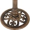 Best Garden Antique Bronze Flower Pedestal Bird Bath B014-B - alternate 5