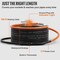 Vevor Self-Regulating Pipe Heating Cable 5W/ft w/ Built-in Thermostat 100 Feet 5MLTV1-100 - alternate 5