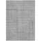 Homeroots 5' X 8' Gray And Ivory Geometric Washable Indoor Outdoor Area Rug 600829 - alternate 7