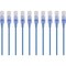 Monoprice Slim Cat6A Cable, PK10, 3 ft.Blue 15154 - alternate 1