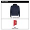 Milwaukee Tool Men's Heated Hoodie, Up to 8 hours Time, Zipper Closure, Blue, Size 2XL M200U-202X - alternate 5
