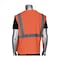 Pip ANSI Type R Class 2 Three Pocket Mesh Breakaway Vest 302-5PMVOR-3X - alternate 2