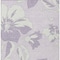 Homeroots 5' X 8' Lavender Lilac And Ivory Floral Washable Indoor Outdoor Area Rug 589549 - alternate 2