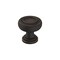Amerock Ville 1-1/8 inch (29mm) Diameter Oil-Rubbed Bronze Cabinet Knob, 10PK 10VMP36774ORB - alternate 1