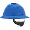 Msa Safety V-Gard C1 Full Brim, Vented, Fas-Trac III, Type 1, Class C, Blue 10215830 - alternate 1