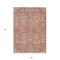 Homeroots 5' X 8' Coral Charcoal And Gray Floral Washable Indoor Outdoor Area Rug 605468 - alternate 6