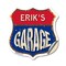 Signmission Erik's Garage, 18 Inch X 18 Inch, Vinyl Decal SHI-D-18-383-ERIK - alternate 1