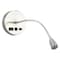 Newhouse Lighting Gooseneck Reading Light Selene, Silver NHRL-SE-SLV - alternate 1