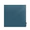 Ghent Harmony Glassboard w/ Standoffs, Magnetic, Square Corners, 4'H x 4'W, Denim HMYSM44DM - alternate 1