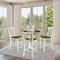 Whitewood Industries Rectangular Extension Dining Table W/ 4 Counter Height Stools, 36 in W, 36.1 in L, 48 in H, 5 K79-36RXT-23-S6132-4 - alternate 2