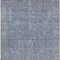 Homeroots 8' X 10' Denim Blue And Gray Oriental Washable Indoor Outdoor Area Rug 604716 - alternate 3