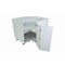 Cambridge Everest 36in.Wx24in.Dx34.5in.H Ready to Assemble Shaker Corner Lazy Susan Kitchen Cabinet in White SA-BLZ36-SW-KIT - alternate 6
