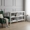 Homeroots 30" White Wood Two Shelf Bookcase 379942 - alternate 3