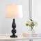 Jonathan Y Maddie 28" Glass/Metal LED Table Lamp, Navy JYL2072B - alternate 5