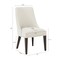 Manhattan Comfort 8-Piece Beever Dining Chair and Arm Chair in Cream 8-DC103-CR - alternate 3