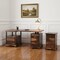 Homeroots 68" Dark Brown Solid Wood Writing Desk and Bookshelf Set With Four Drawers 634355 - alternate 7
