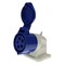 Walther-Werke Pin and Sleeve Receptacle, 30A, 3Ã¸Y 120/208 or 230, 3 Phase, 3 Pole, Blue, NEMA Not Rated 534509 - alternate 4
