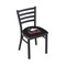Holland Bar Stool Co BlackLogo Chair, VinylSeat L00418NorIll - alternate 1