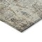 Homeroots 10' X 14' Linen Black And Brown Floral Washable Indoor Outdoor Area Rug 606247 - alternate 4