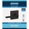 Schlage F Series Latitude Lever Collins Matte Black Bed & Bath Lock F40GLAT622COL - alternate 3