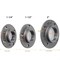 Ironwerks Designs 1-1/4" Black Malleable Iron Premium Floor Flange, 4 PK IW-FLNG-1-1/4-4 - alternate 3