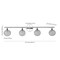 Jonathan Y Maeve 32.5" 4-Light Iron/Glass Contemporary Glam LED Vanity Light, Chrome JYL7537A - alternate 4