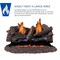 Duluth Forge Ventless Natural Gas Log Set - 24 in. Stacked Oak, 33,000 BTU, T-Stat Control DLS-N24T-2 - alternate 4