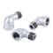 B & K STZ Industries 3/8 in. FIP each X 3/8 in. D MIP Galvanized Malleable Iron 90 Degree Street Elbow 311USE90-38 - alternate 3