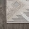 Jonathan Y Sumak High-Low Pile Neutral Diamond Kilim Beige/Gray 2 ft. x 10 ft. Indoor/Outdoor Runner Rug SBH107A-210 - alternate 3