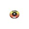 Forney Grinding Wheel, 4 in Dia, 1/4 in Thick, 5/8 in Arbor, 24 Grit, Coarse, Aluminum Oxide Abrasive 71876 - alternate 1
